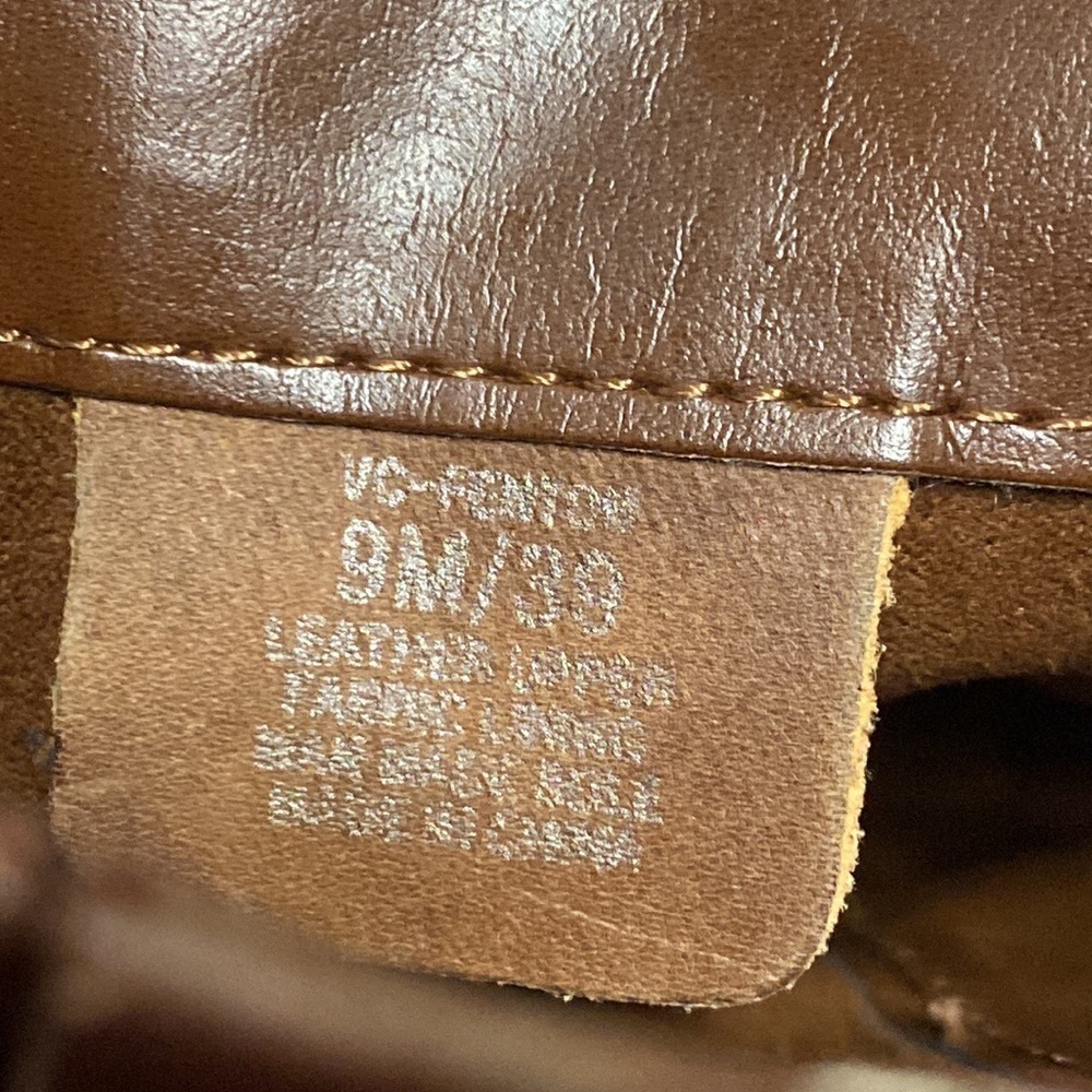 Vince Camuto Fenton Russet Two Tone Brown Leather Knee-High Buckle Riding Boots - Picture 16 of 17